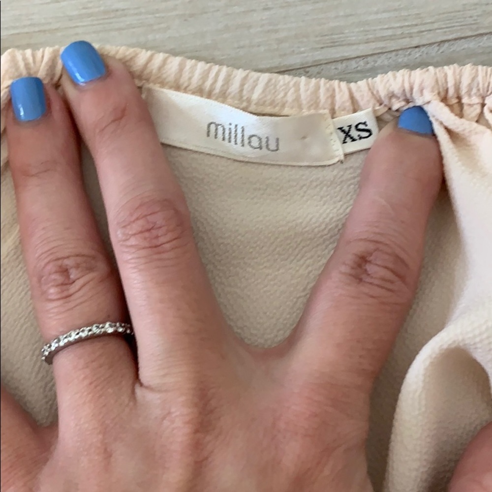 Millau peachy/cream top from LF - Picture 2 of 2